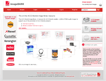 Tablet Screenshot of imagebank.acco.com.au
